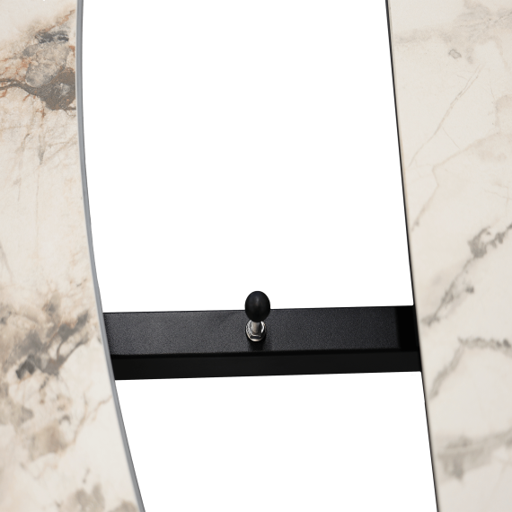 MASA EXTENSIBILĂ CHARA WHITE 130/190X95