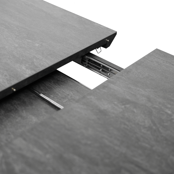 MASA EXTENSIBILĂ AIZA BLACK 160/220*85