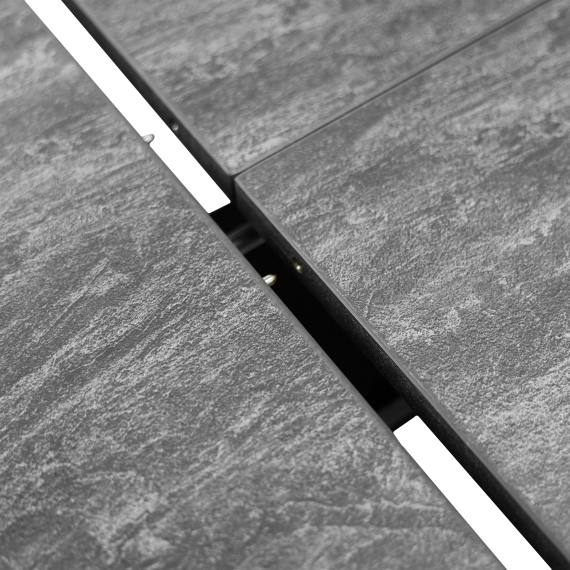 MASA EXTENSIBILĂ AIZA BLACK 160/220*85