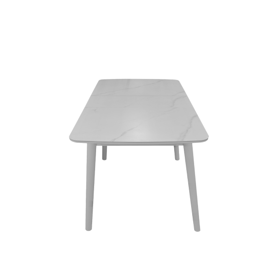 MASĂ EXTENSIBILĂ GRANNA WHITE + WHITE LEGS