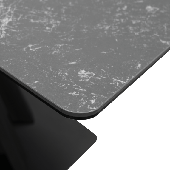 MASA EXTENSIBILĂ MILA BLACK & WHITE 160/220*90