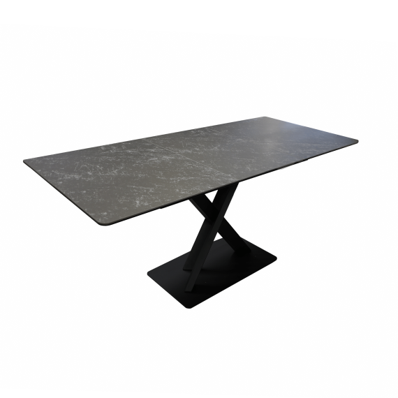 MASA EXTENSIBILĂ MILA BLACK & WHITE 160/220*90