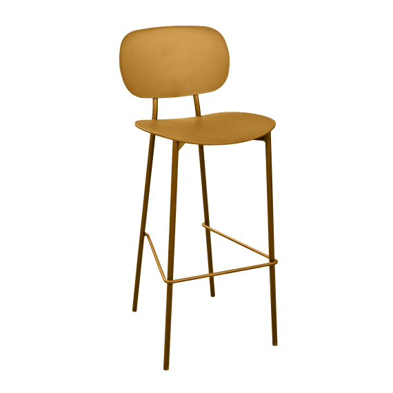 SCAUN BAR FLAMINGO YELLOW