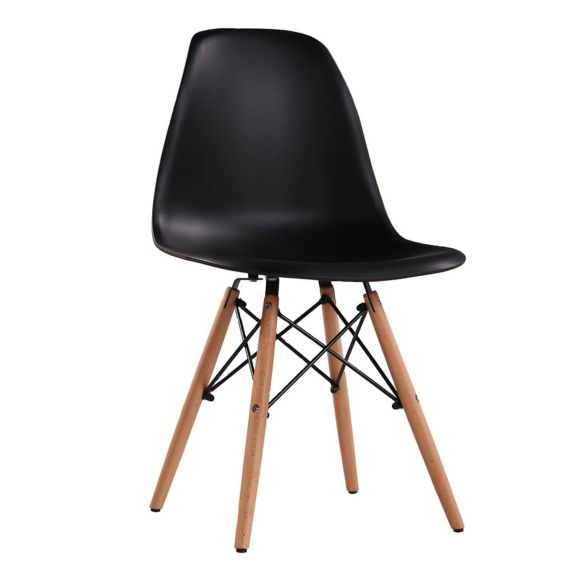SCAUN EAMES A-37 BLACK