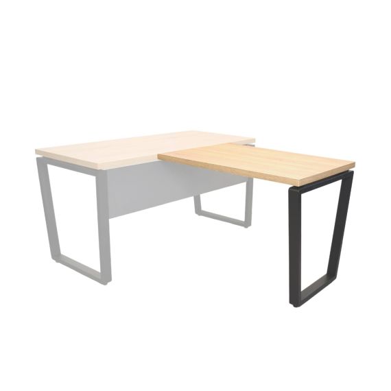 ANEXĂ TRAPEZOIDALĂ B-150 (100X68) SONOMA/BLACK