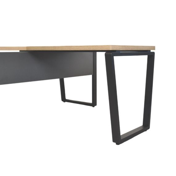 ANEXĂ TRAPEZOIDALĂ B-150 (100X68) SONOMA/BLACK