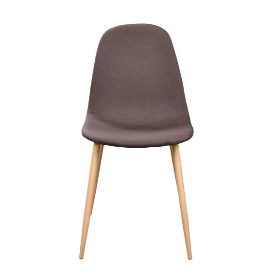 SCAUN C-710 DENIM BROWN+TRANSPRINT LEGS