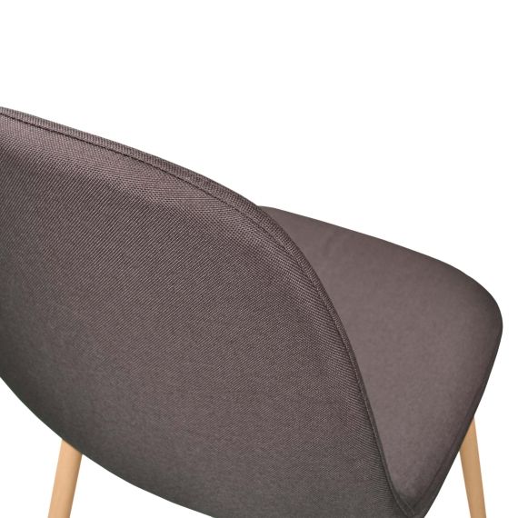 SCAUN C-710 DENIM BROWN+TRANSPRINT LEGS