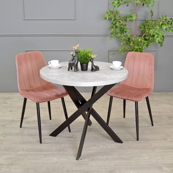 MASĂ TORINO RONDO BETON 90