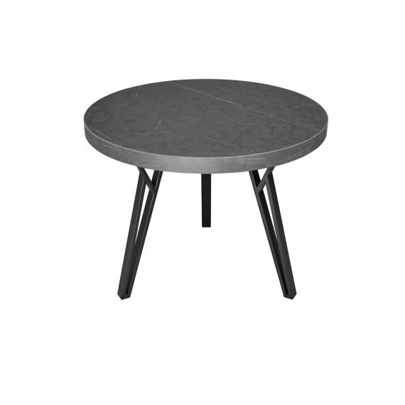 MĂSUȚĂ CAFEA TOKYO RONDO MARMURĂ NEAGRĂ O60