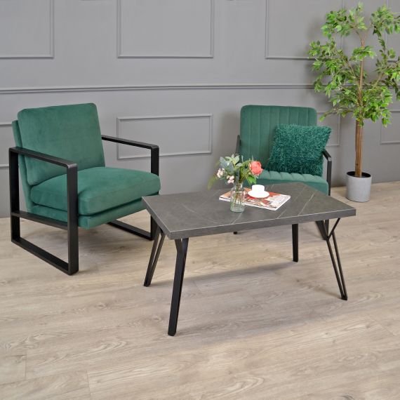 MĂSUȚĂ CAFEA TOKYO MARMURĂ NEAGRĂ 100X50