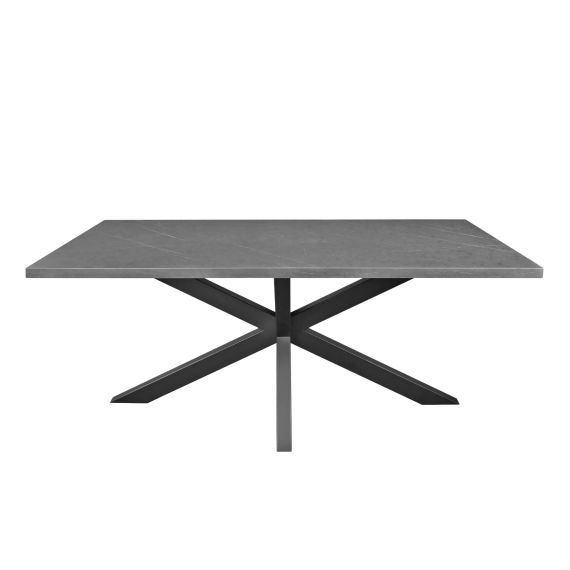 MASĂ VESTA MARMURĂ NEAGRĂ 180X90