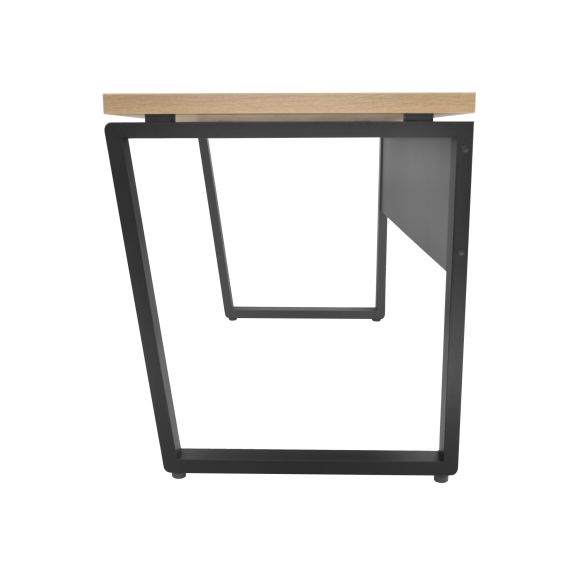 MASA BIROU B-150 (150X68) SONOMA/BLACK