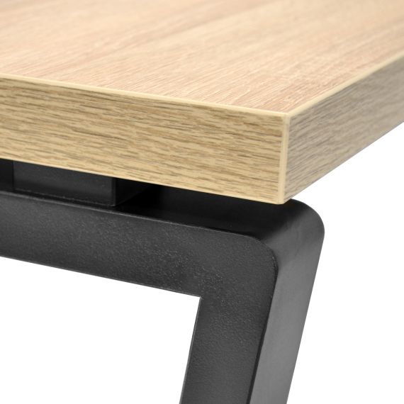 MASA BIROU B-150 (150X68) SONOMA/BLACK