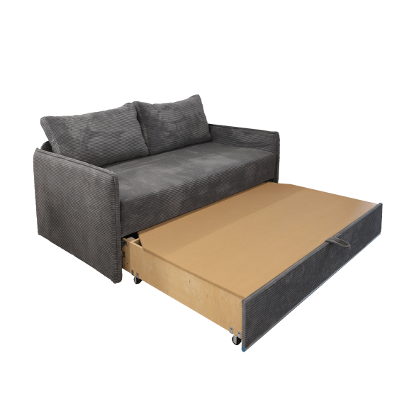 CANAPEA EXTENSIBILA ORION 1400 VELVET GREY