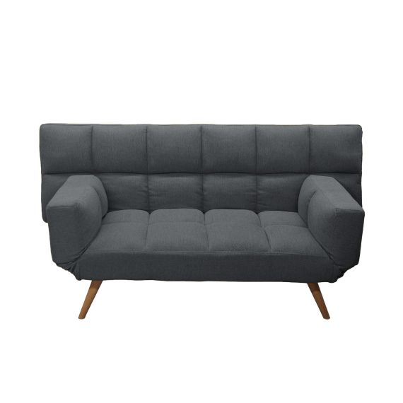 CANAPEA EXTENSIBILĂ LM-58 DARK GREY STOFA OTE 456