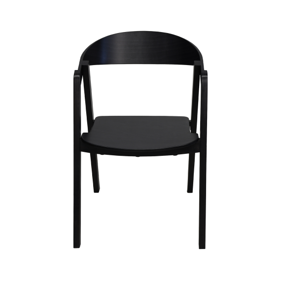 SCAUN GURU BLACK+BLACK LEG