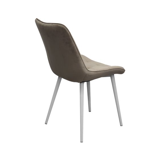 SCAUN HANS CATIFEA CAMEL HLR7 + WHITE LEGS