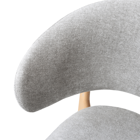 SCAUN ROSES DAVIS STORM 85+NATURAL LEGS