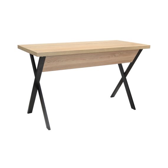 MASA BIROU ALEXA(130X60) SONOMA/BLACK