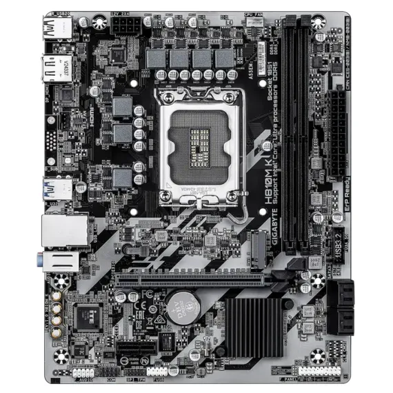 PLACĂ DE BAZĂ GIGABYTE H810M K, LGA1851, INTEL H810, MICRO-ATX