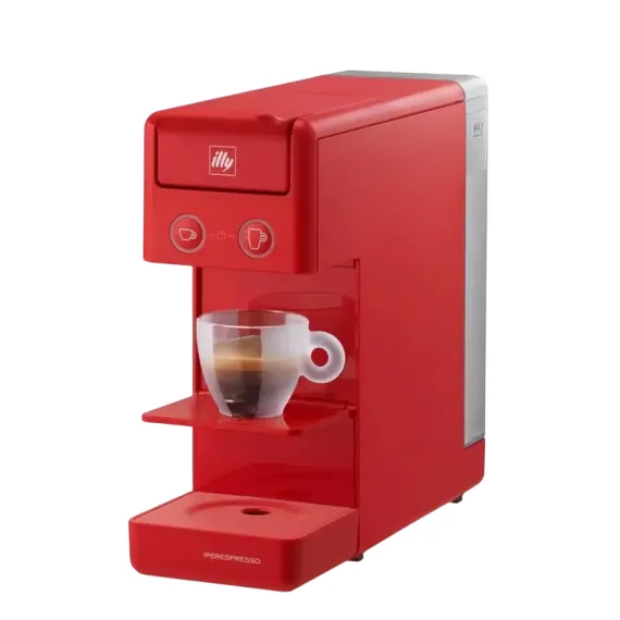 CAFETIERA CU CAPSULE ILLY Y3.3, 1250W, ROȘU