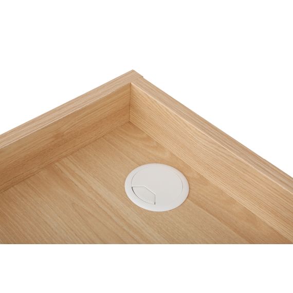 BIROU ERGON 90X45X81 STEJAR M37/GREY