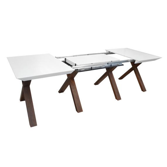 MASA EXTENSIBILA MADRID WHITE TOP+ITALIAN LEGS