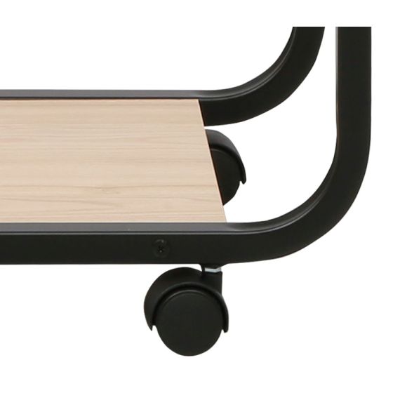 MASUTA LATERALA ALABAMA 50X30X60 STEJAR M37/BLACK