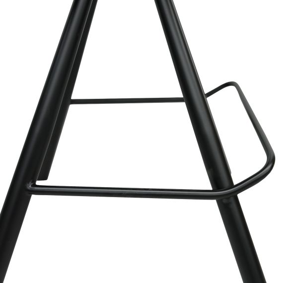 SCAUN BAR SANTO DARK BROWN