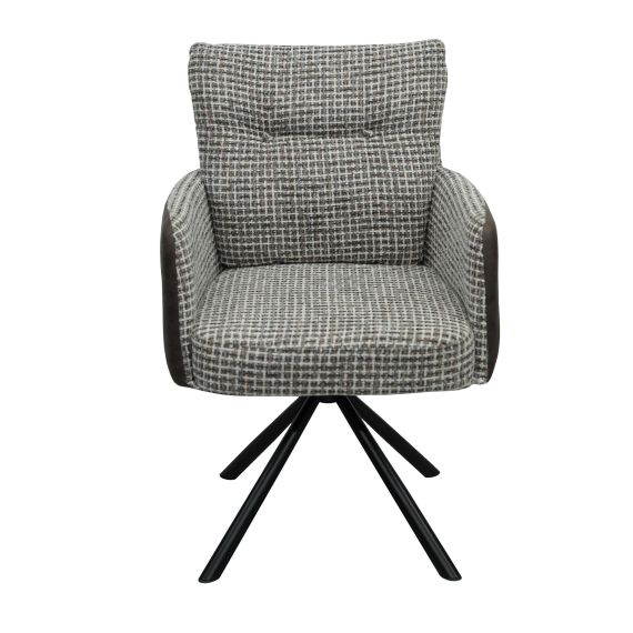 SCAUN SANTO DARK BROWN