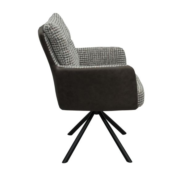 SCAUN SANTO DARK BROWN