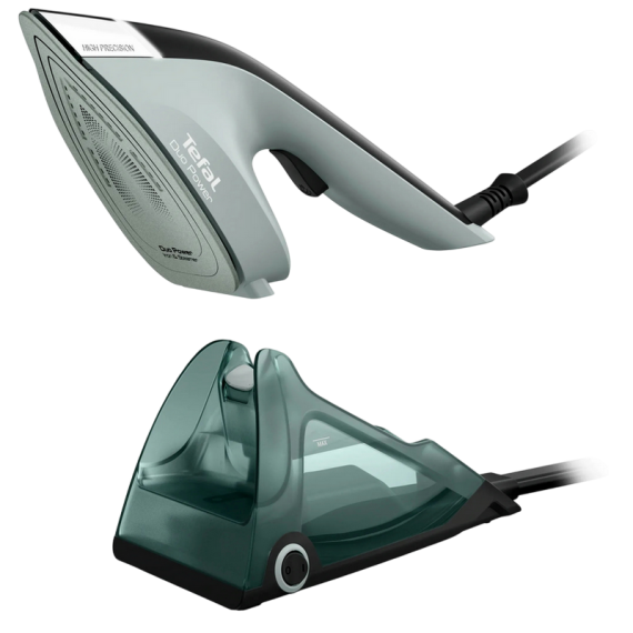 FIER DE CĂLCAT CU GENERATOR DE ABUR TEFAL JF4031E0 VERDE | NEGRU