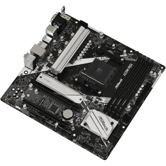 МАТЕРИНСКАЯ ПЛАТА ASROCK A520M PRO4 AM4 MICRO-ATX