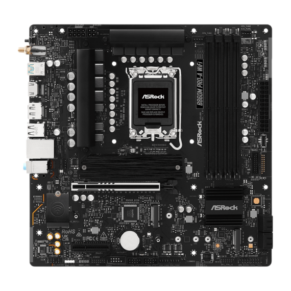 PLACĂ DE BAZĂ ASROCK B860M PRO-A WIFI LGA1851 MICRO-ATX