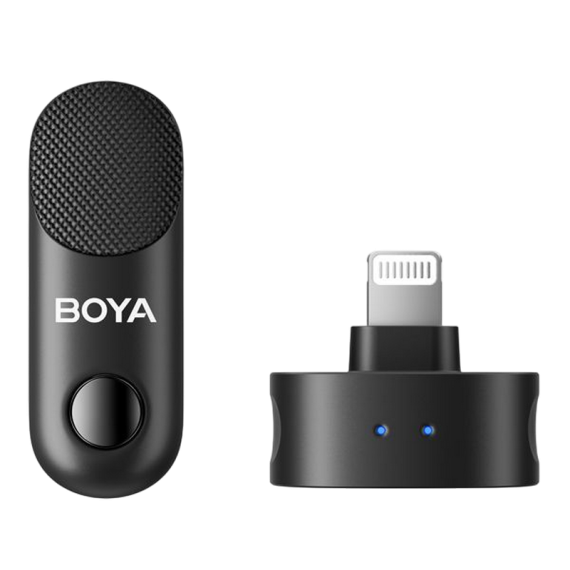ПОРТАТИВНЫЙ ЗАПИСЫВАЮЩИЙ МИКРОФОН BOYA MAGIC БЕСПРОВОДНОЙ ЧЕРНЫЙ