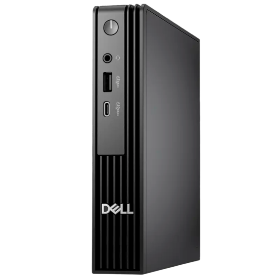 МИНИ ПК DELL PRO MICRO QCM1250 INTEL CORE I3-14100T 8 ГБ ЧЕРНЫЙ
