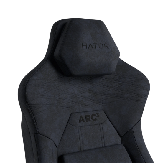 SCAUN GAMING HATOR ARC 3 XL VELUR NEGRU
