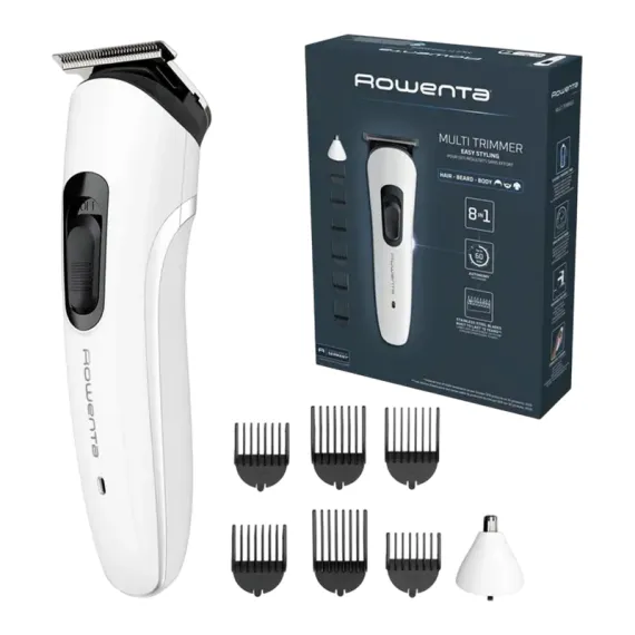 TRIMMER PENTRU BĂRBAȚI ROWENTA TN8934E0, ALB
