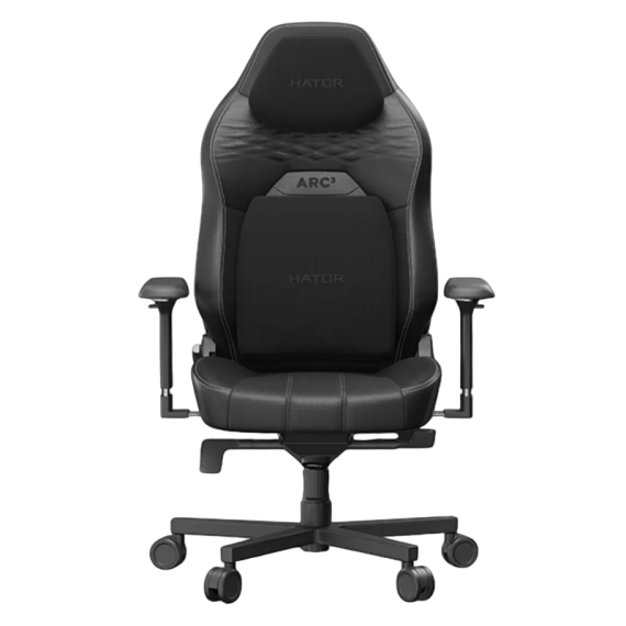 ИГРОВОЕ КРЕСЛО HATOR ARC 3 L ИСКУССТВЕННАЯ КОЖА ЧЕРНЫЙ