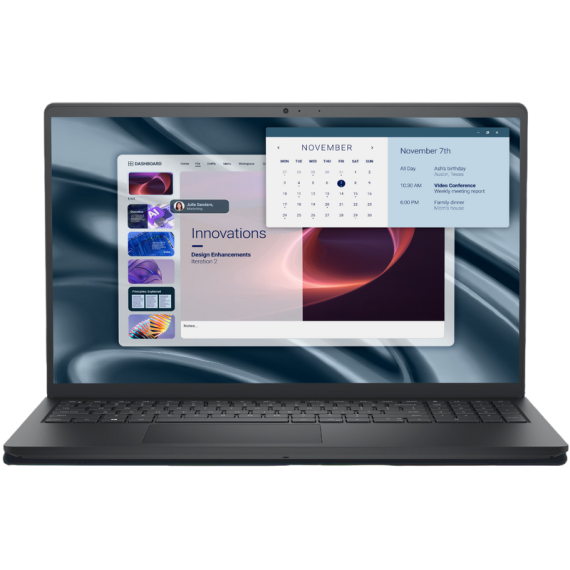 НОУТБУК ДЛЯ БИЗНЕСА DELL PRO 15 ESSENTIAL PV15255 CARBON BLACK