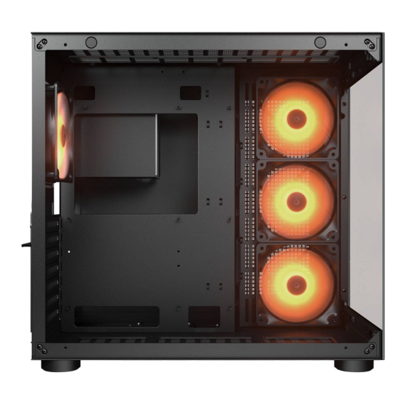 CARCASĂ PC COUGAR FV150 RGB MIDI-TOWER NEGRU