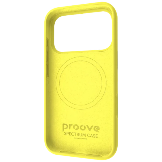 ЧЕХОЛ PROOVE APPLE IPHONE 17 PRO MAX SPECTRUM WITH MAGSAFE SPECTRUM WITH MAGSAFE SUN YELLOW