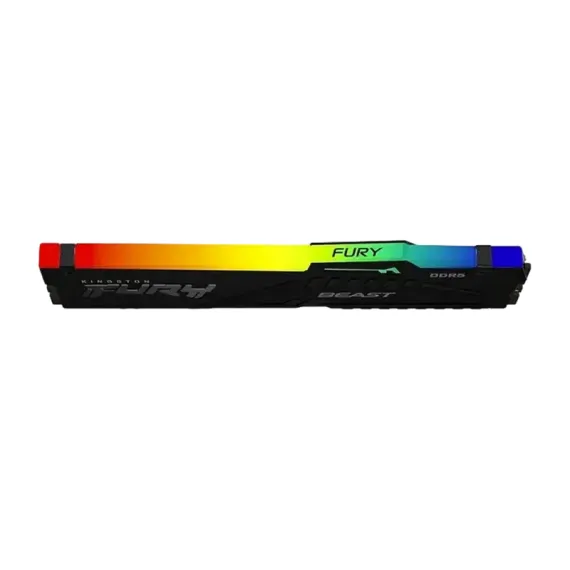 MEMORIE RAM KINGSTON FURY BEAST RGB, DDR5 SDRAM, 6000 MHZ, 64GB, KF560C30BBEAK2-64