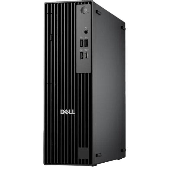НАСТОЛЬНЫЙ ПК DELL PRO SLIM QCS1250 INTEL CORE I3-14100 8 ГБ ЧЕРНЫЙ