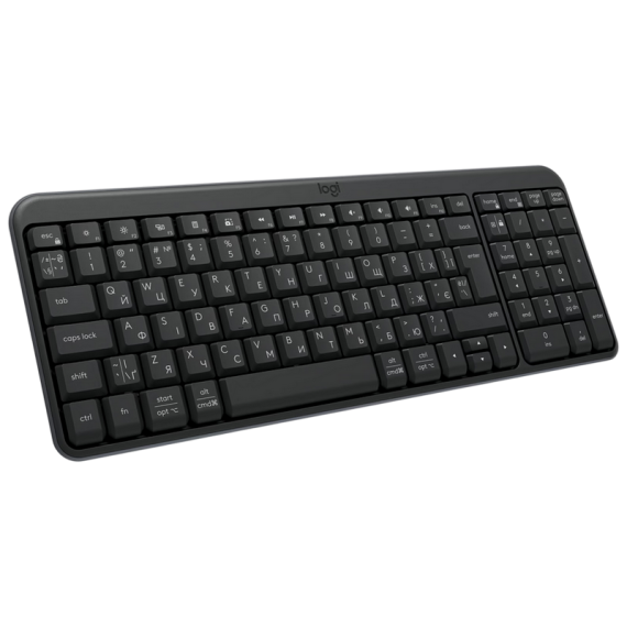 КЛАВИАТУРА LOGITECH K250 МЕМБРАНА ЧЕРНЫЙ