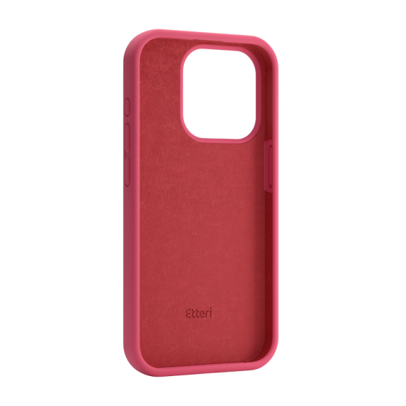 ЧЕХОЛ ETTERI APPLE IPHONE 16 SILICONE MAG RASPBERRY