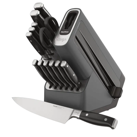 НАБОР НОЖЕЙ NINJA K32014EUU STAYSHARP ЧЕРНЫЙ