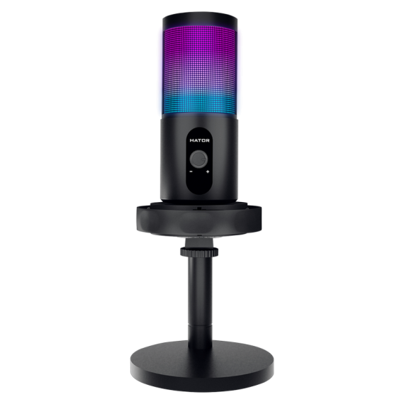 ИГРОВОЙ МИКРОФОН HATOR SIGNIFY RGB USB ЧЕРНЫЙ