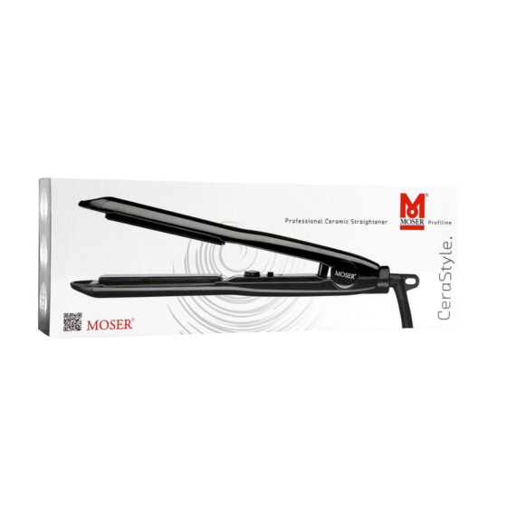 ВЫПРЯМИТЕЛЬ ДЛЯ ВОЛОС MOSER CERA STYLE 4417-0050 ЗЕРКАЛЬНО-ЧЁРНЫЙ